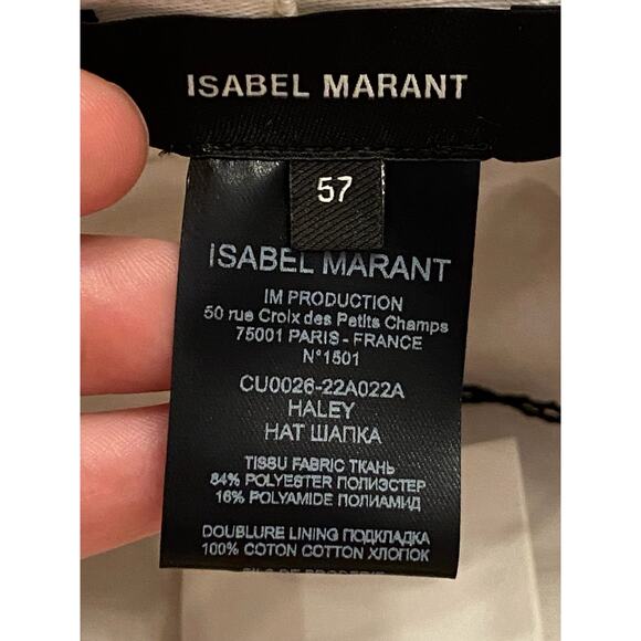 Isabel Marant Y2K Boho Haley Corduroy Bucket Hat Chestnut Brown Cotton Velvety - Picture 10 of 10